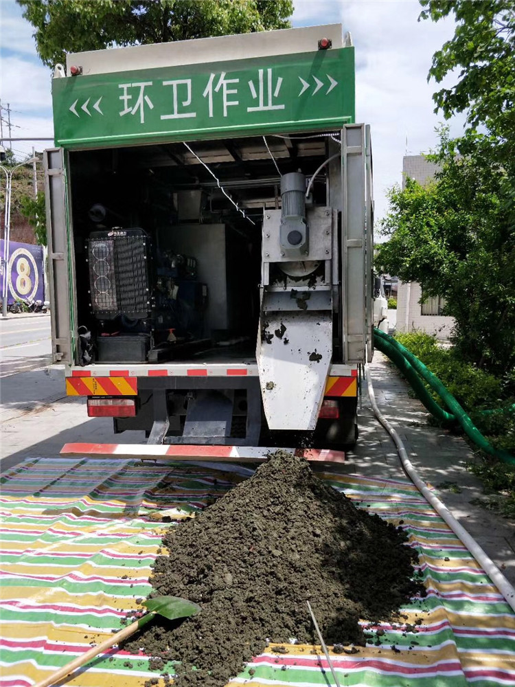 滨海淤泥干湿分离