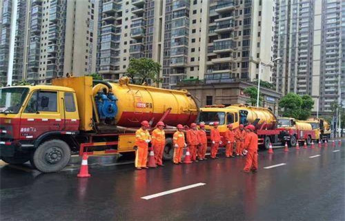 滨海市政管道清淤